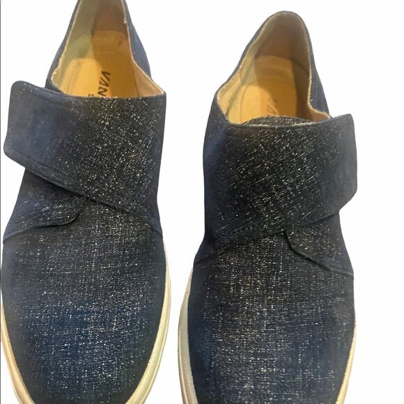 Vaneli Sport Women’s Slip On Sneakers Blue Shoe Hook & Loop Closure Size 7 N - Picture 14 of 16